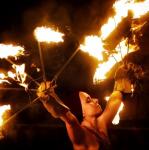éventail de feu